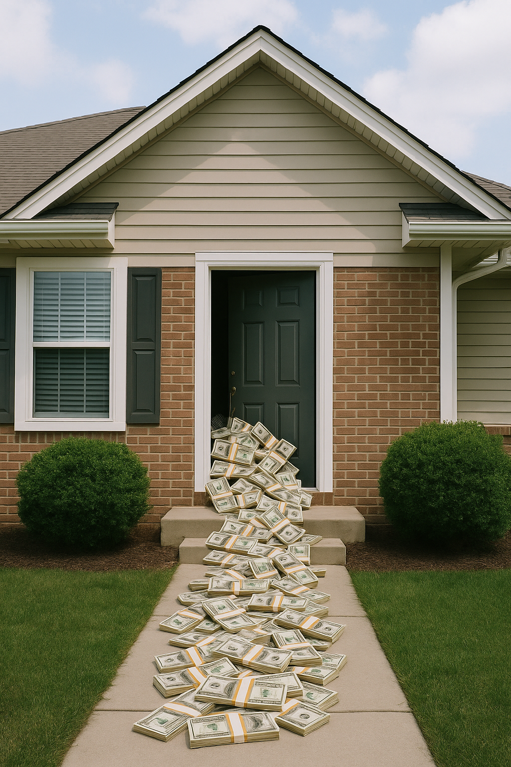 Home with Cash