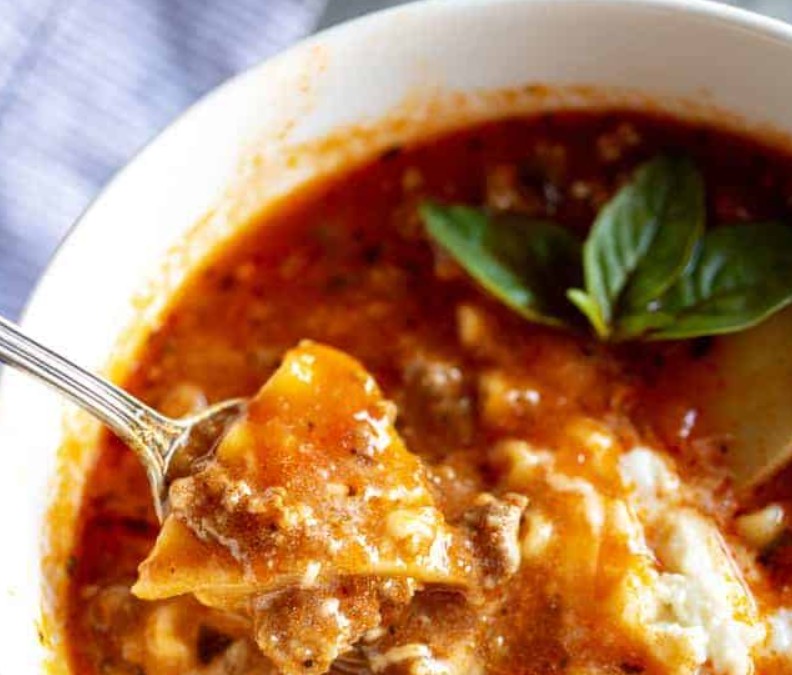 Lasagna Soup